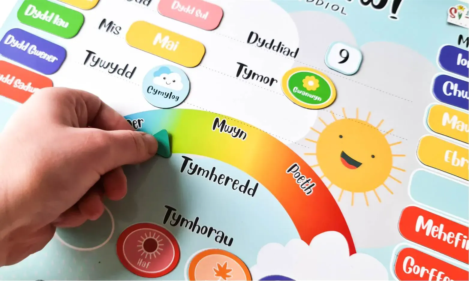 Welsh Language Calendar is Great Learning Resource for Kids