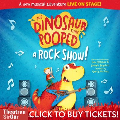 The Dinosaur that Pooped a Rock Show at Ffwrnes