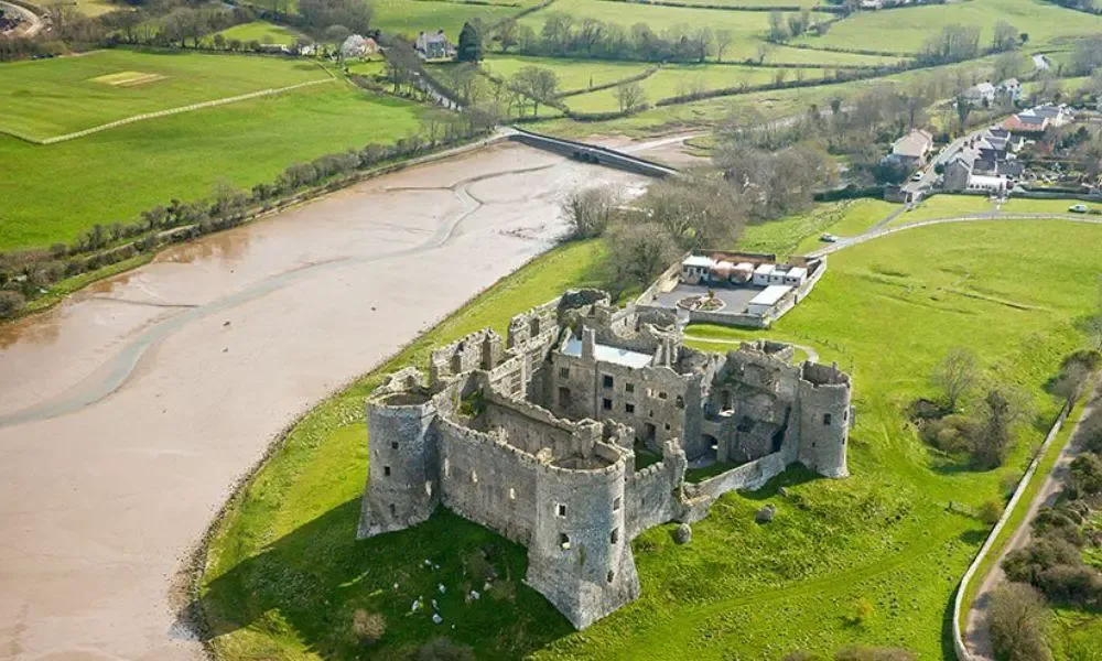 Carew Castle and Tidal Mill