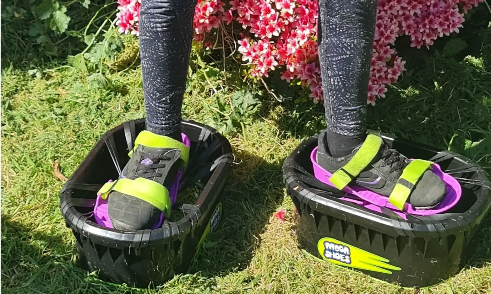 Enjoy Antigravity Bouncing Fun with Moon Shoes - West Wales Family