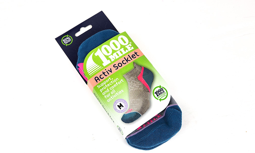 1000 mile socks in pack- review from West Wales Family Life