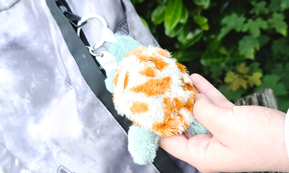 Turtle Shell Keyring Warmies