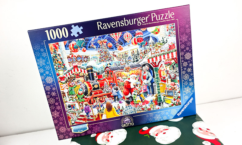 Ravensburger Santa's Steam Train Grotto Jigsaw