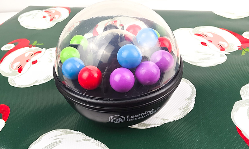 Learning Resources Scramboozle Puzzle Ball out of box