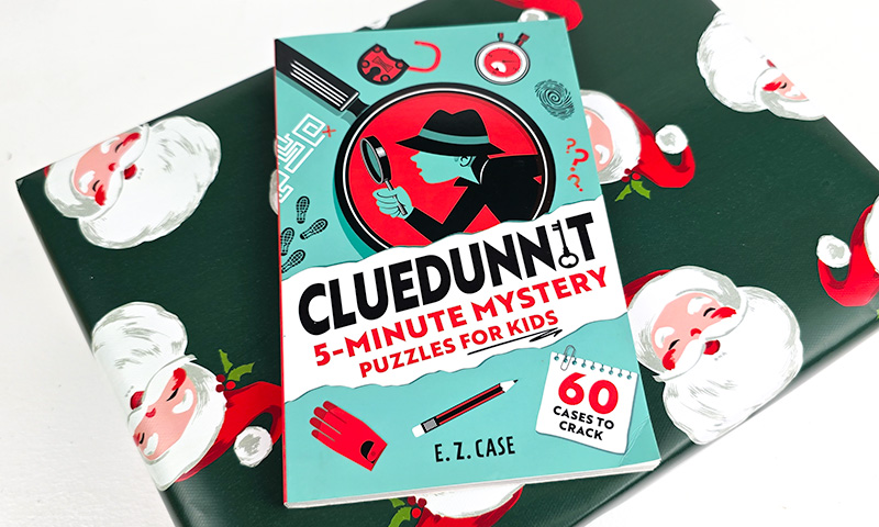 Cluedunnit Mystery Puzzle Book