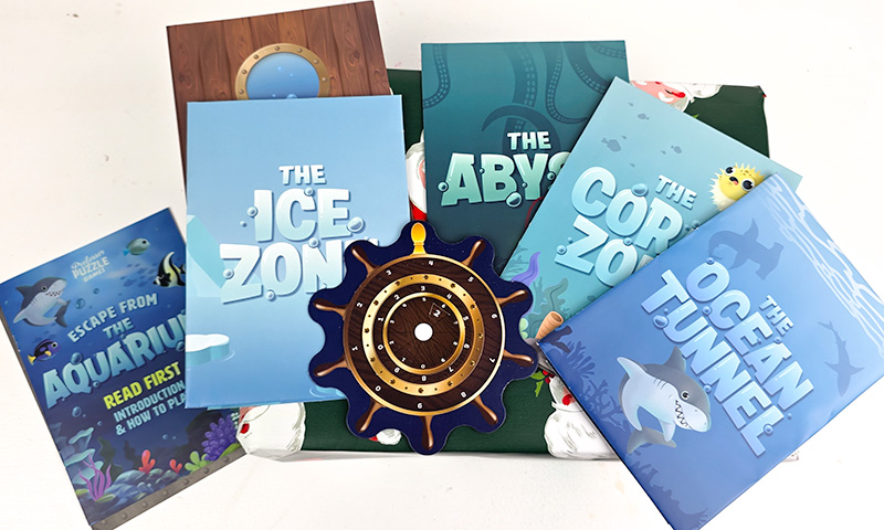 Escape the Aquarium out of box