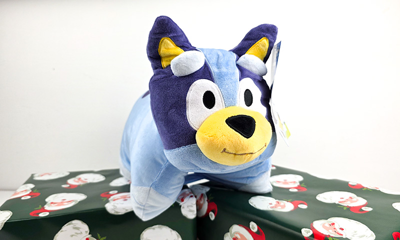 Bluey Character Pillow Cushion folded