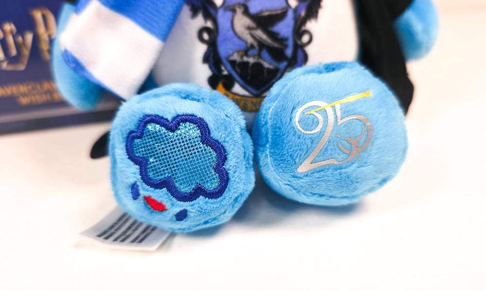 Care Bears x Harry Potter Grumpy Bear paw with rain cloud and 25th anniversary sticker