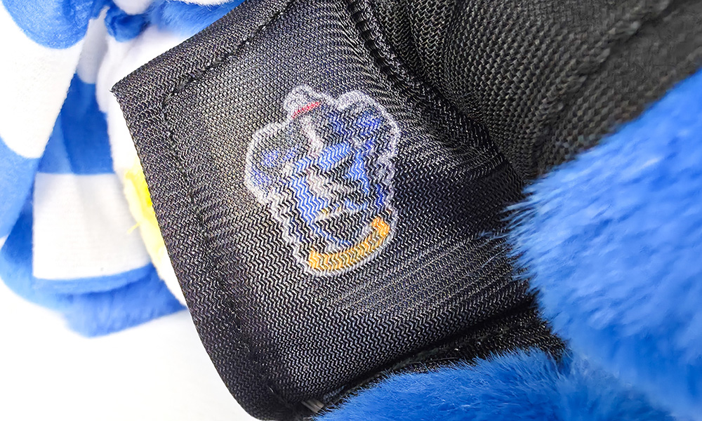 Care Bears x Harry Potter Ravenclaw plush robe detail close up