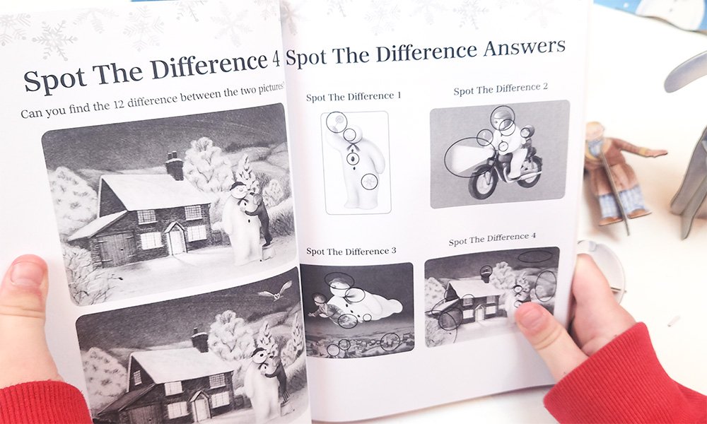 Activity Book Spot Difference