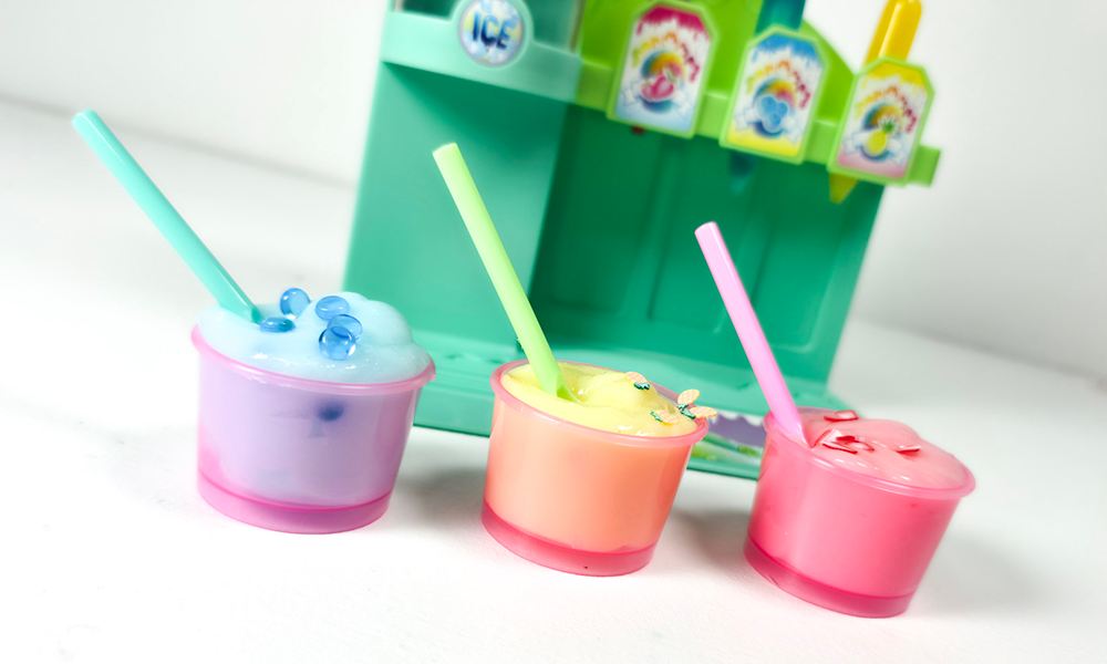 All three so slime ice