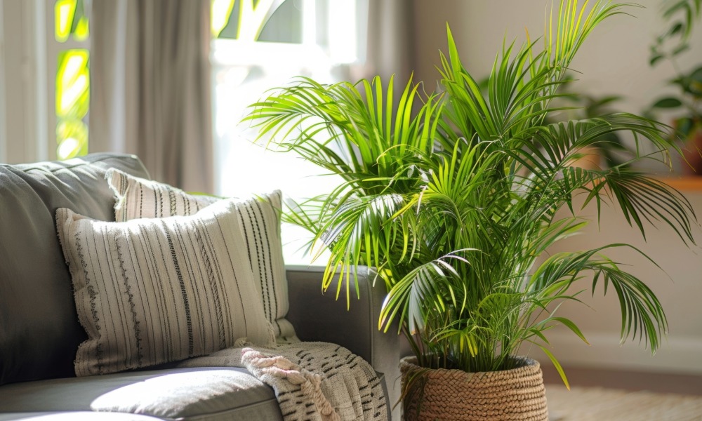 Areca Palm air purifying house plant