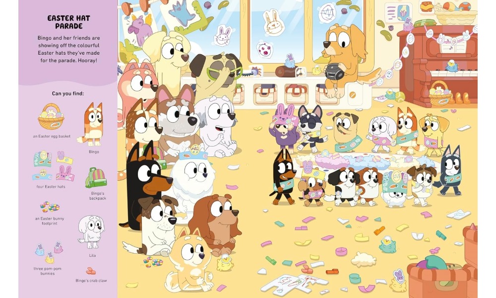 Bluey Easter book