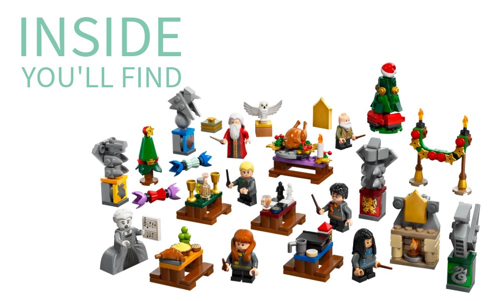 COMPETITION WIN 2024 Harry Potter Advent Calendar Inside Box