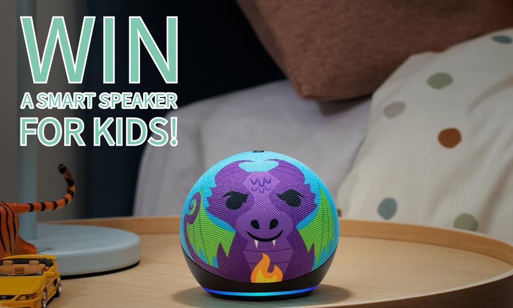 COMPETITION WIN an Echo Dot Kids Dragon A Smart Speaker for Kids
