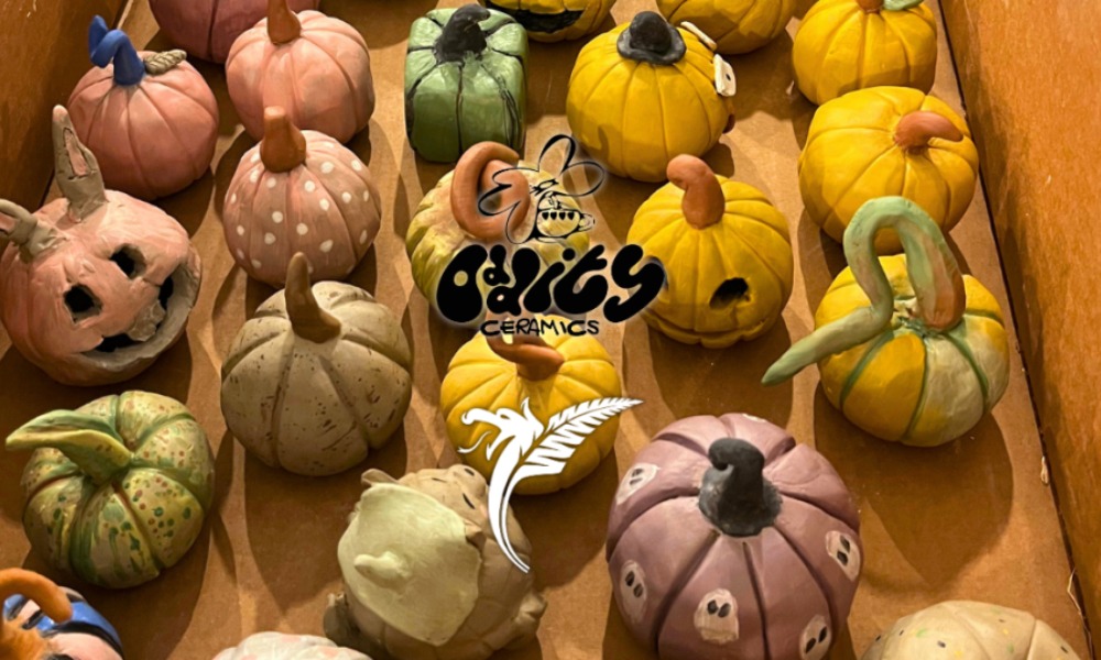 Clay Pumpkin Workshop at Botanic Gardens of Wales