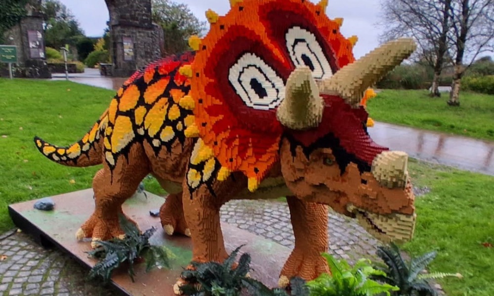 Dinosaur Trail at Botanic Gardens of Wales Carmarthenshire October Half Term