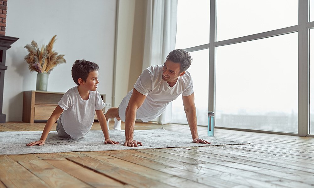 FAMILY HEALTH Family workout