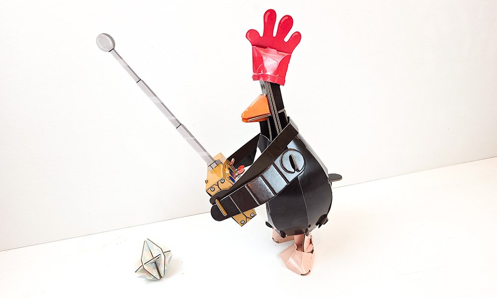 Feathers McGraw Fully Built