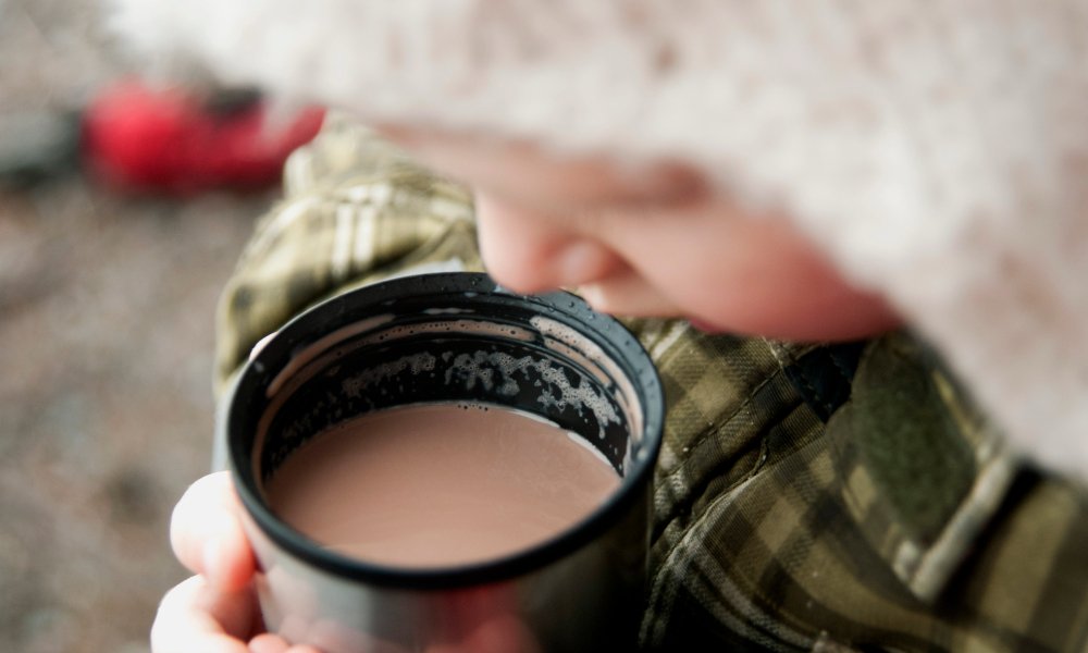 Finishing on a Cosy Note Kids Hot Chocolate