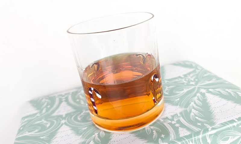 Four Roses Small Batch Bourbon in glass