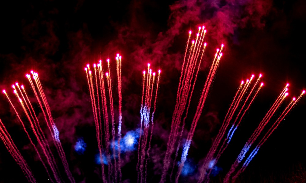 Gorseinon RFC Fireworks display