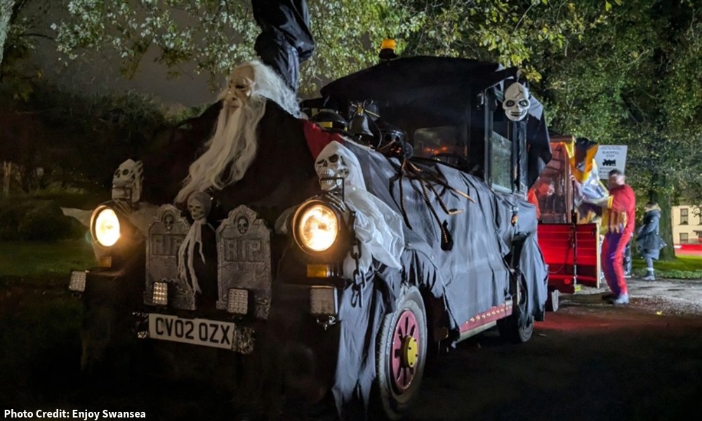 Halloween Ghost Train in Swansea