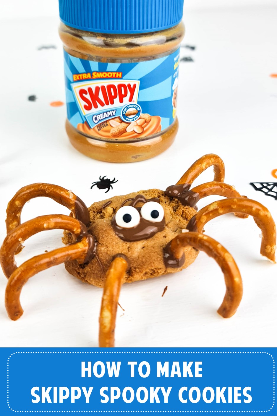 How to Make SKIPPY Spooky Cookies
