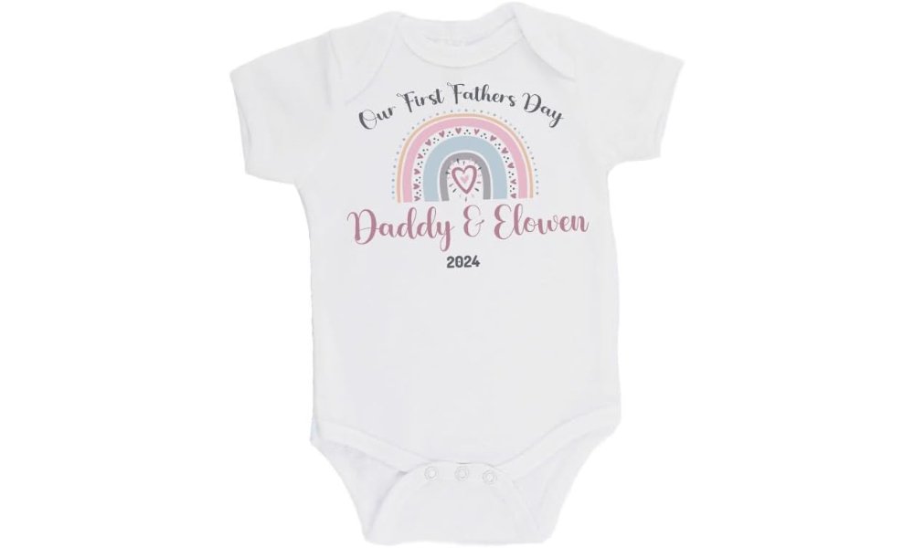 LATEST NEWS First Fathers Day Baby Grow Gift Idea