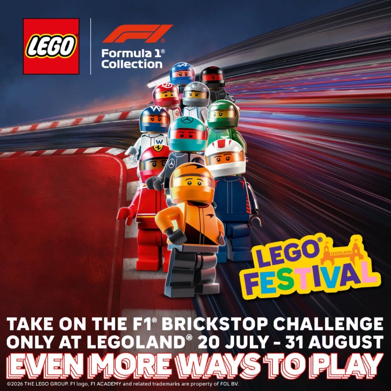 Lego Festival is back 2026 F1 collection
