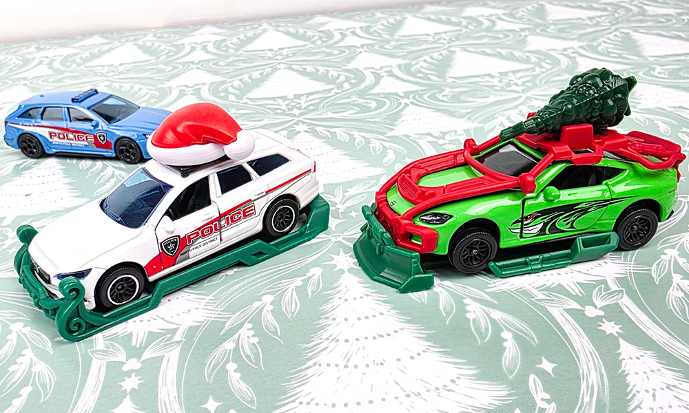 Majorette Vehicles Advent Calendar christmas cars