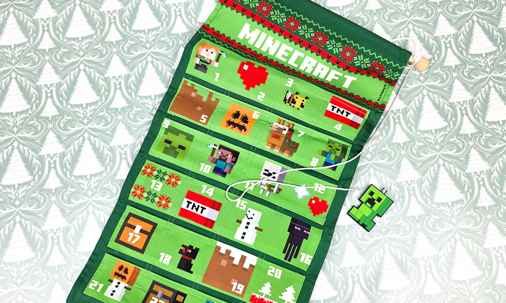 Minecraft Advent Calendar unwrapped