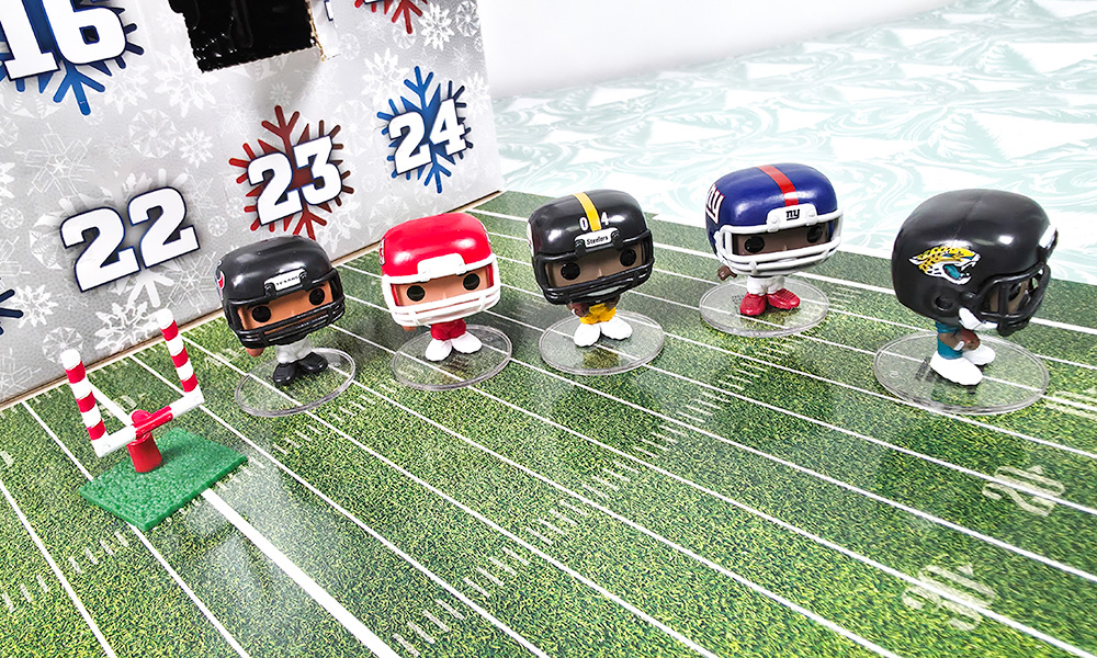 NFL Funko 2026 Advent Calendar characters
