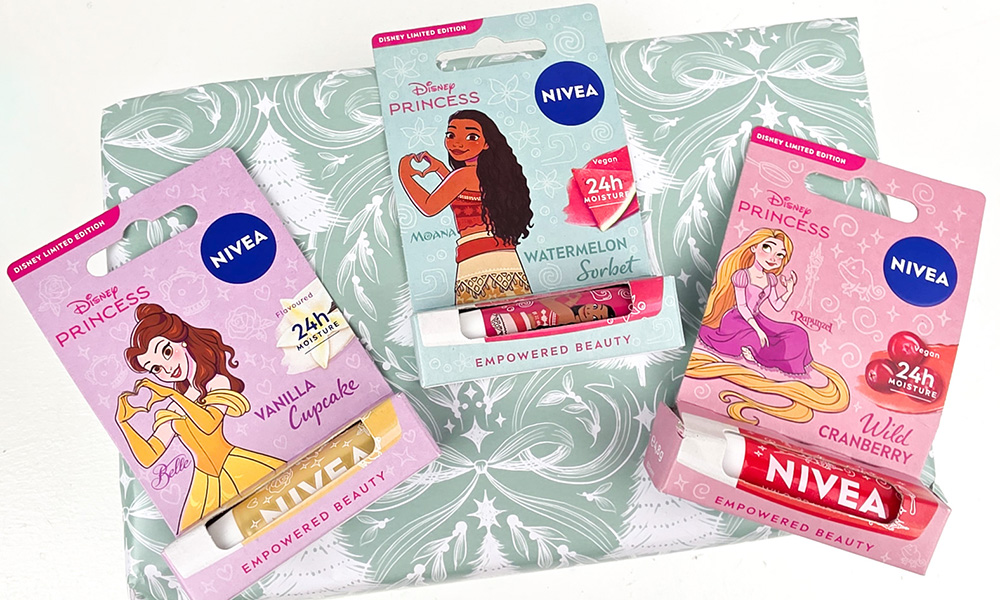 Nivea Disney Princess Limited Edition Lip Balms