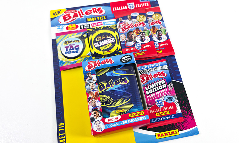Panini Ballers England Edition Review With tin