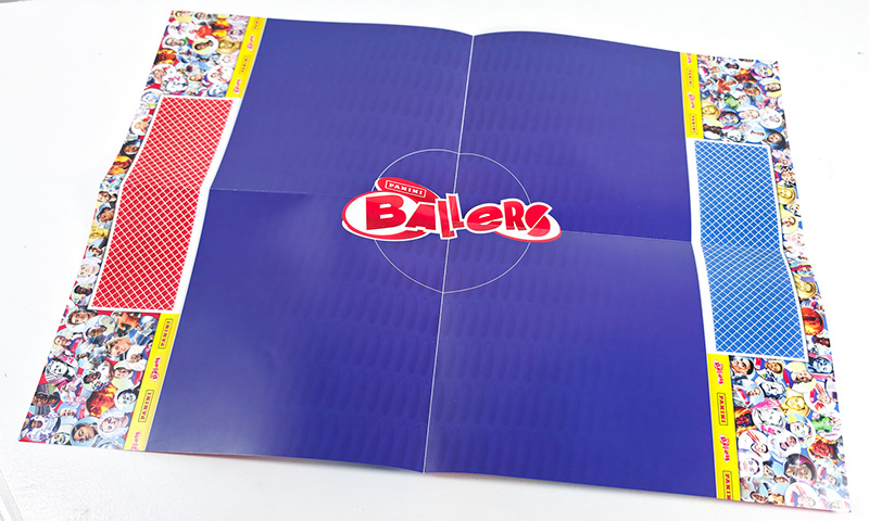Panini Ballers England Edition Sheet