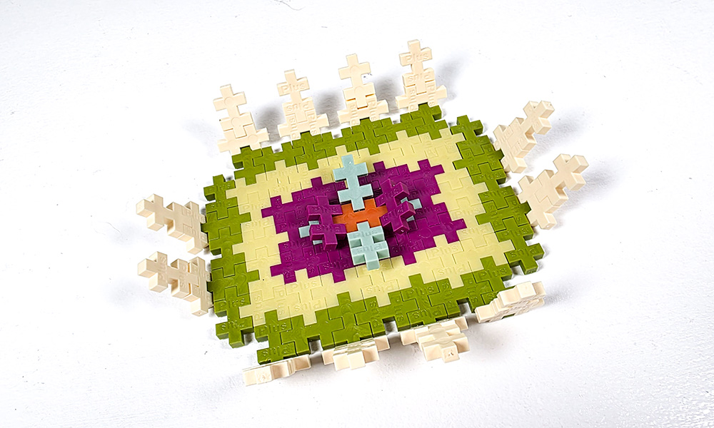 Plus-Plus Botanica Mix Flat Build