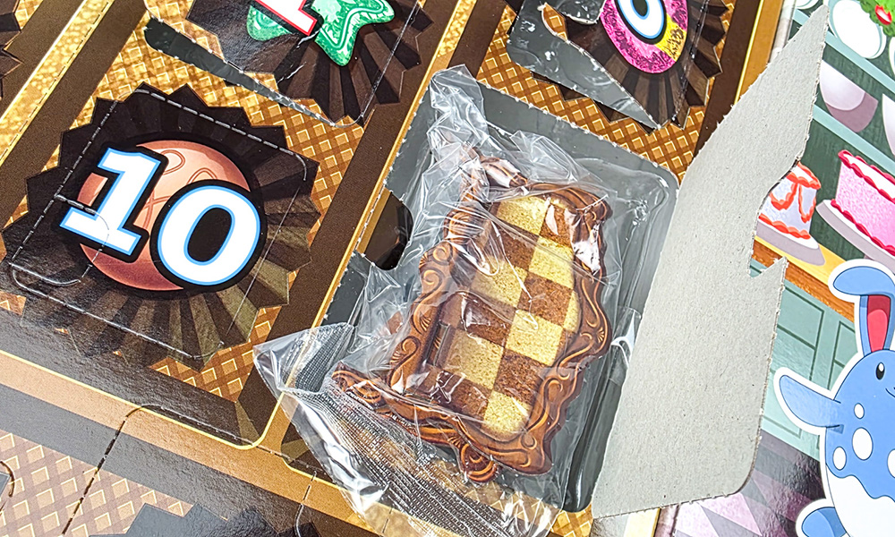 Pokemon Battle Figures Holiday Advent Calendar behind doors
