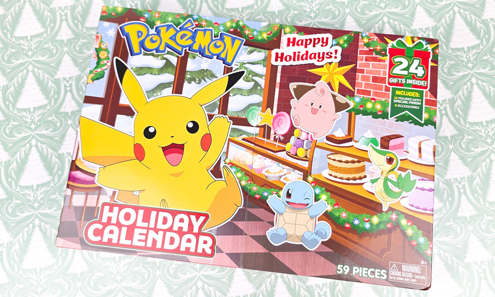 Pokemon Battle Figures Holiday Advent Calendar