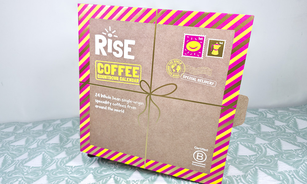 Rise Coffee Advent Calendar box