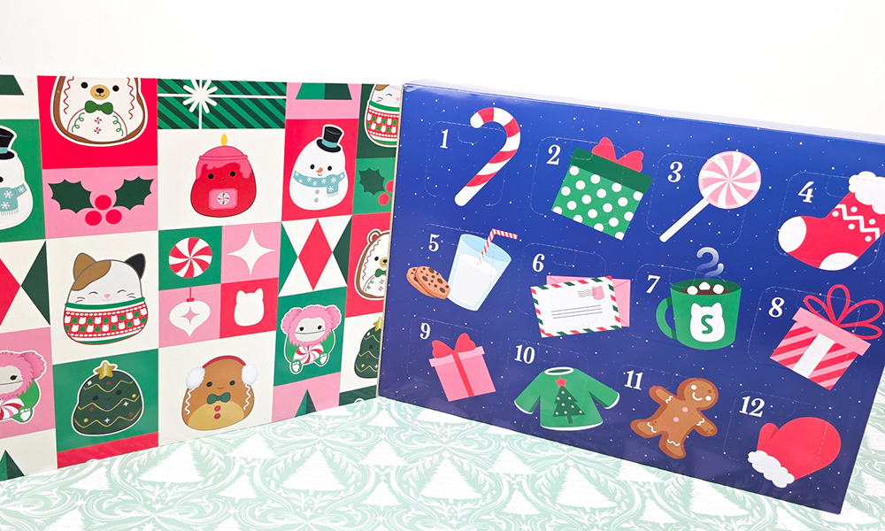 Squishmallow Advent Calendar doors