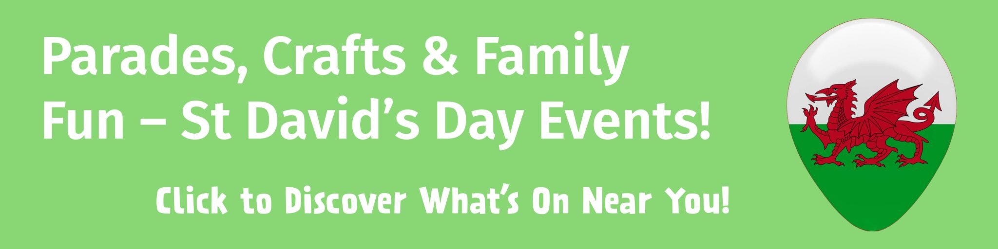 St David's Day Event Banner