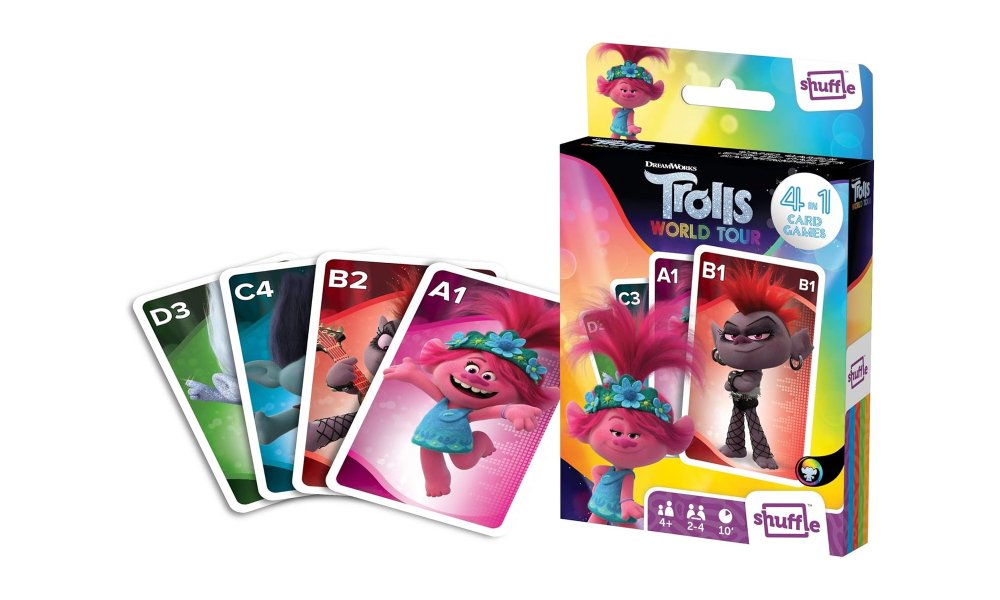 Trolls World Tour Uno Cards