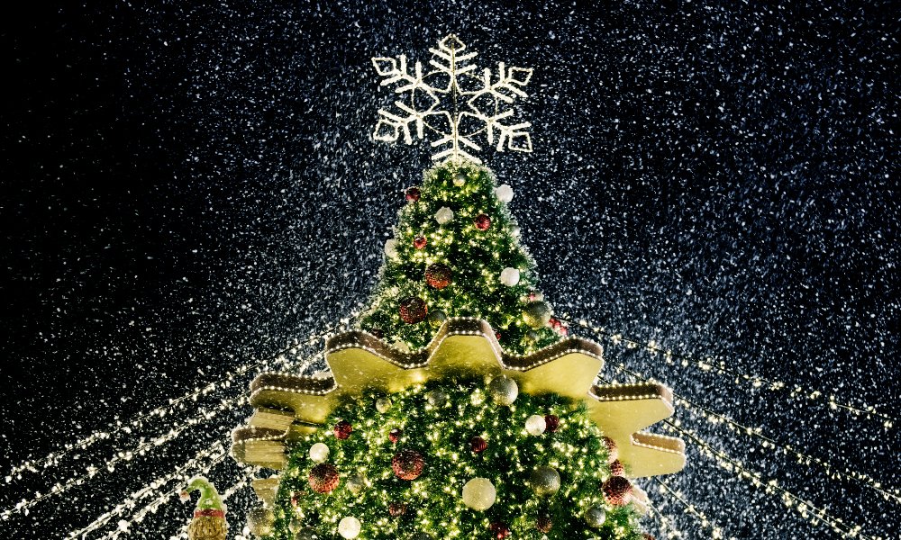 Morriston Christmas Lights Switch On