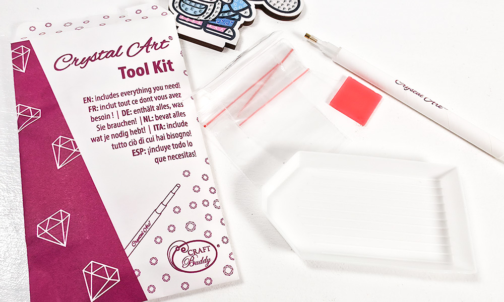 Whats included in the crystal buddies kit