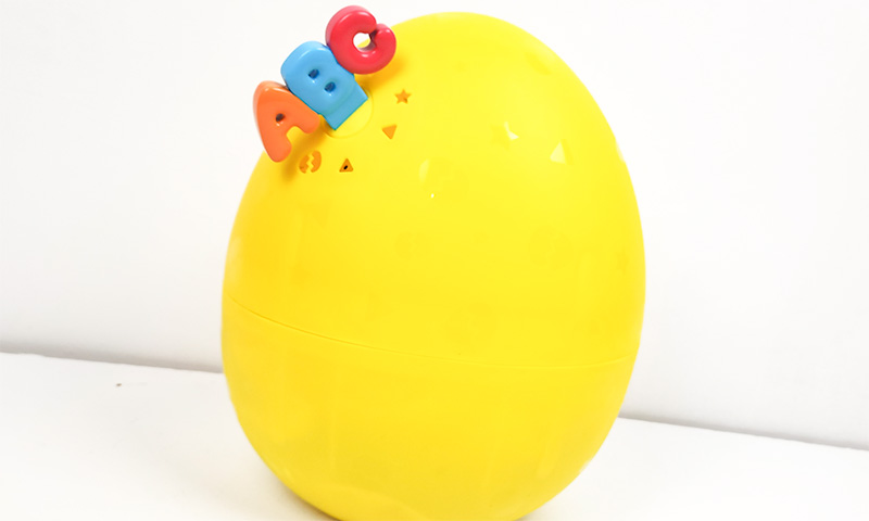 Yellow Egg unwrapped