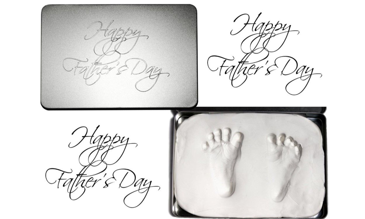 Fathers Day footprints
