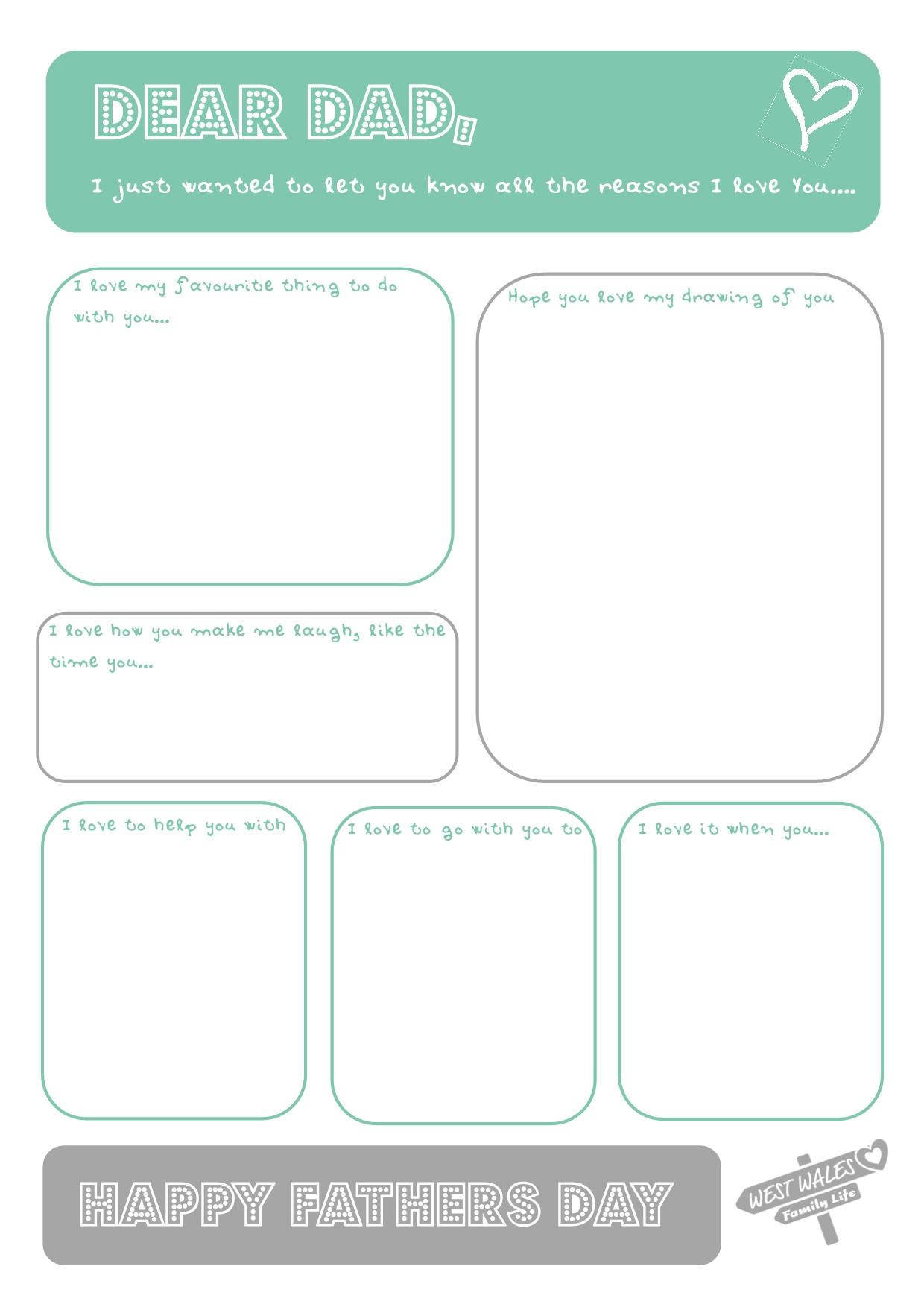 Fathers Day Printable Appreciate Poster