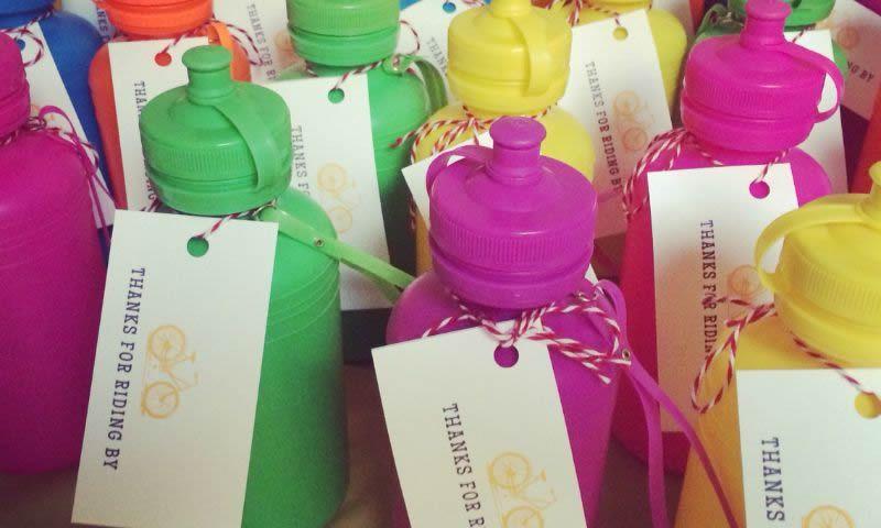 LATEST-NEWS-Bike-Party-Bottles Hosting a Bike Riding Birthday Party