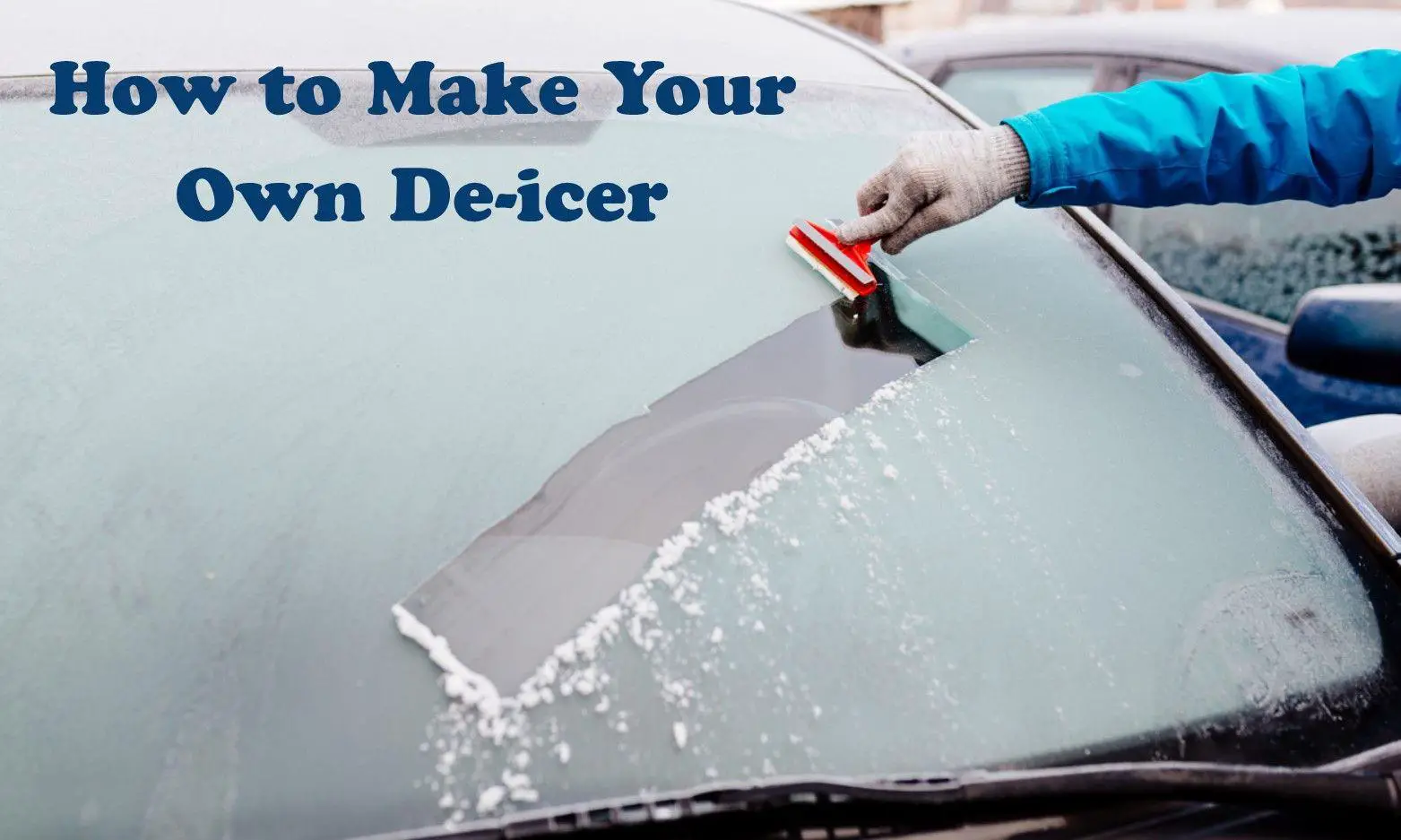 How to Make your Own Window De-icer and Save Money this Winter